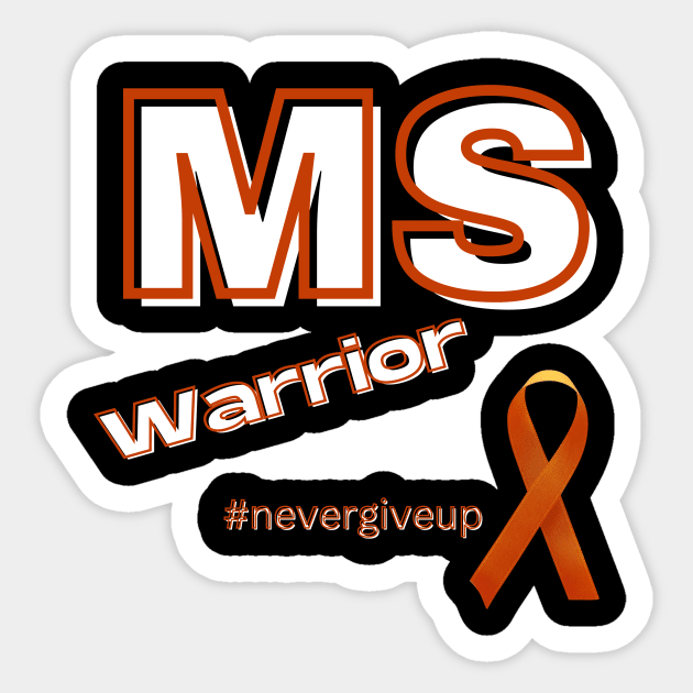 MS Warrior Sticker by JrxFoundation